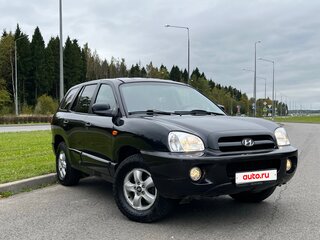 2007 Hyundai Santa Fe Classic Classic, чёрный, 845000 рублей, вид 2