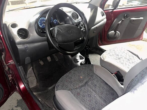 2011 Daewoo Matiz I Рестайлинг, красный, 150000 рублей - вид 5