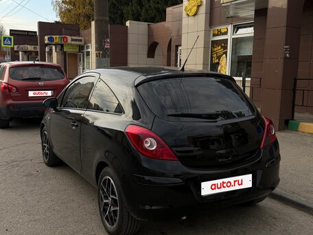 2008 Opel Corsa D, чёрный, 430000 рублей, вид 3