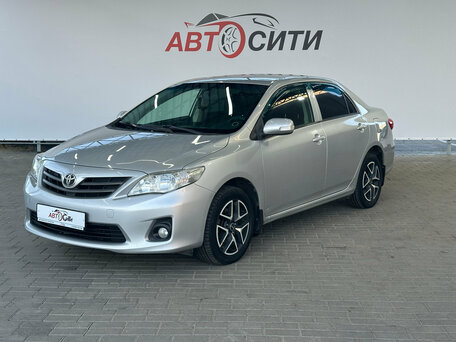 2011 Toyota Corolla X (E140, E150) Рестайлинг, серебристый, 990000 рублей, вид 1