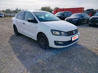 2019 Volkswagen Polo V Рестайлинг, белый, 483600 рублей, вид 2