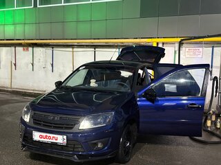 2015 Lada (ВАЗ) Granta I, синий, 350000 рублей, вид 1