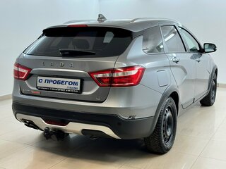 2018 Lada (ВАЗ) Vesta SW Cross I, серый, 840000 рублей, вид 4