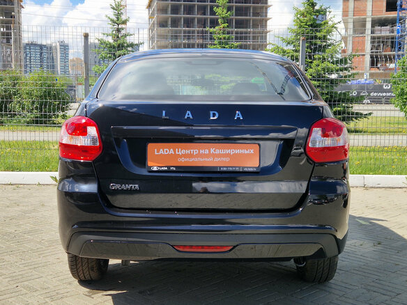 2026 Lada (ВАЗ) Granta I Рестайлинг, чёрный, 1098000 рублей - вид 5