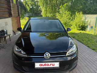 2013 Volkswagen Golf VII, чёрный, 971000 рублей, вид 2