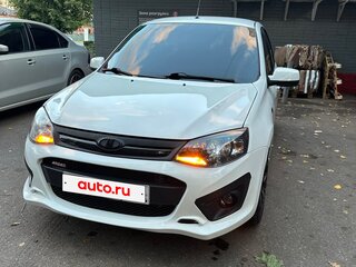 2017 Lada (ВАЗ) Kalina Sport II, белый, 610000 рублей, вид 3
