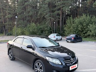 2007 Toyota Corolla X (E140, E150), чёрный, 750000 рублей, вид 2