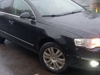 2007 Volkswagen Passat B6, чёрный, 480000 рублей, вид 3
