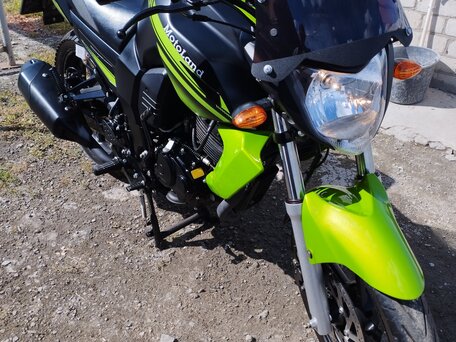 2022 Motoland XV250, зелёный, 125000 рублей, вид 1