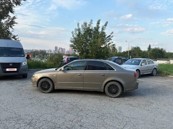2005 Audi A4 III (B7), золотистый, 440000 рублей - вид 4