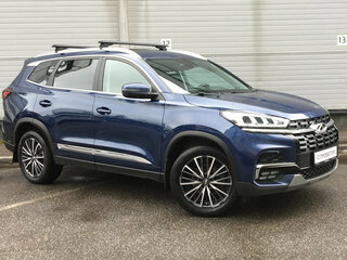 2023 Chery Tiggo 8 I Рестайлинг, синий, 1609000 рублей, вид 3