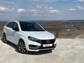 2024 Lada (ВАЗ) Vesta SW I Рестайлинг (NG), белый, 1570000 рублей, вид 1