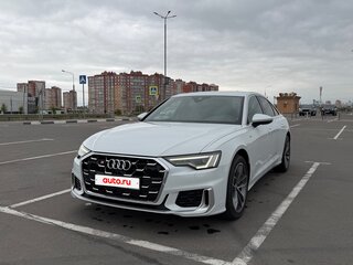 2020 Audi A6 45 TFSI V (C8), белый, 3730000 рублей, вид 3