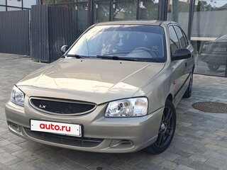 2008 Hyundai Accent ТагАЗ II, бежевый, 420000 рублей, вид 1