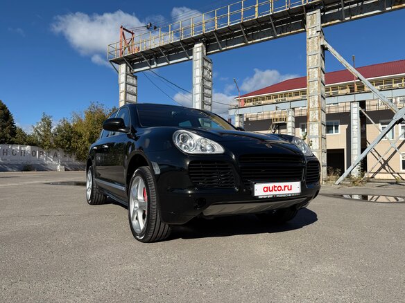 2006 Porsche Cayenne Turbo S I (955), зелёный, 1600000 рублей - вид 12