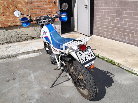 1993 Yamaha XT225 Serow, белый, 220000 рублей, вид 3