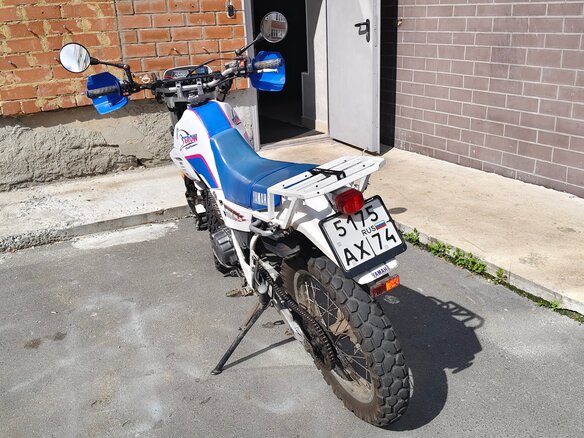 1993 Yamaha XT225 Serow, белый, 220000 рублей - вид 2