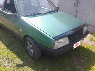 1999 Lada (ВАЗ) 21099, зелёный, 100000 рублей, вид 1