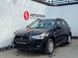 2013 Mitsubishi ASX I Рестайлинг, чёрный, 1050000 рублей, вид 1