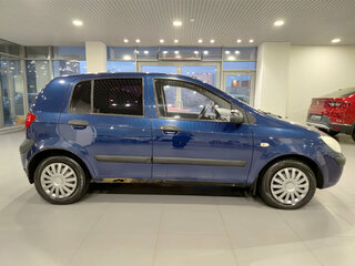 2008 Hyundai Getz I Рестайлинг, синий, 330000 рублей, вид 4
