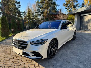 2021 Mercedes-Benz S-Класс 350 d Long 4MATIC VII (W223), белый, 11000000 рублей, вид 3