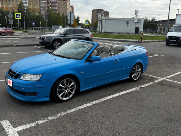 2007 Saab 9-3 II, голубой, 980000 рублей - вид 1
