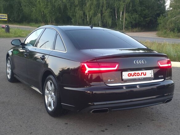 2015 Audi A6 IV (C7) Рестайлинг, чёрный, 1300000 рублей - вид 5