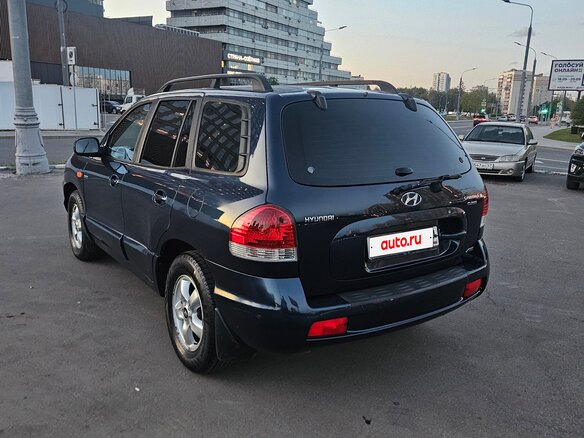 2008 Hyundai Santa Fe Classic Classic, синий, 760745 рублей - вид 2
