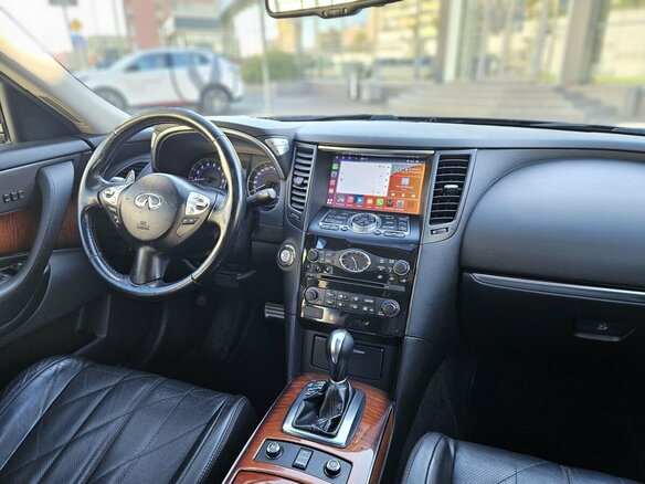 2014 Infiniti QX70, синий - вид 14