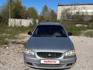 2006 Hyundai Accent ТагАЗ II, серебристый, 430000 рублей, вид 4