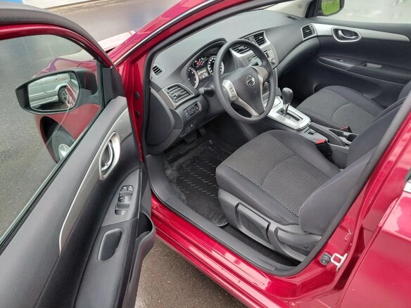 2015 Nissan Sentra VII (B17), красный, 880000 рублей - вид 7