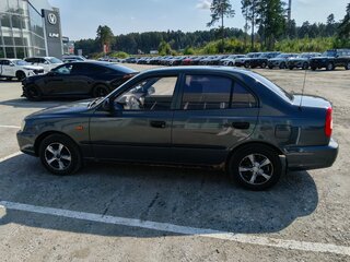 2008 Hyundai Accent ТагАЗ II, серый, 330000 рублей, вид 3