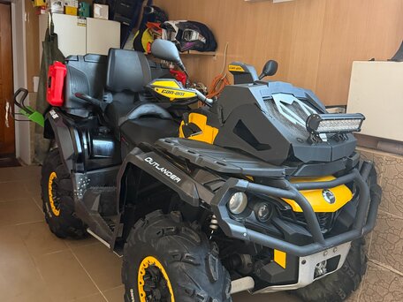 2014 BRP Can-Am Outlander Max XT-P 1000R, жёлтый, 1199000 рублей, вид 1