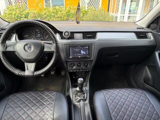 2014 Skoda Rapid I, белый, 750000 рублей, вид 5