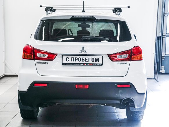 2013 Mitsubishi ASX I Рестайлинг, белый, 980000 рублей - вид 3