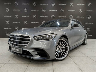 2021 Mercedes-Benz S-Класс 450 Long 4MATIC VII (W223), серый, 8450000 рублей, вид 1