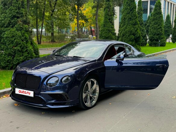 2011 Bentley Continental GT II, синий - вид 9