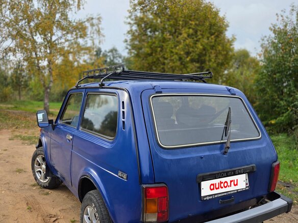2006 Lada (ВАЗ) 2121 (4x4) I Рестайлинг, синий, 250000 рублей - вид 3