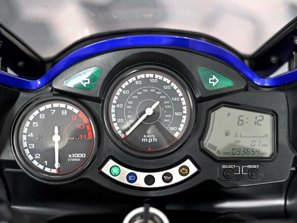 2002 Yamaha FJR1300, синий, 379000 рублей - вид 8