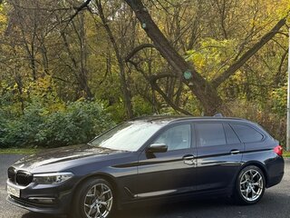 2018 BMW 5 серии 520d VII (G30/G31/G38), синий, 2500000 рублей, вид 2