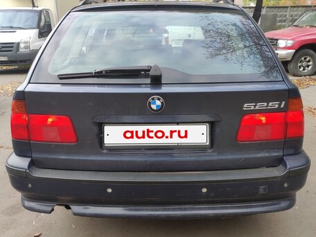 1999 BMW 5 серии 520i IV (E39), синий, 420000 рублей, вид 4
