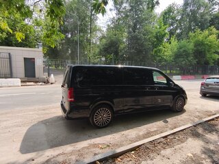 2021 Mercedes-Benz V-Класс Extra Long 250 d экстра длинный III (W447) Рестайлинг, чёрный, 7900000 рублей, вид 3
