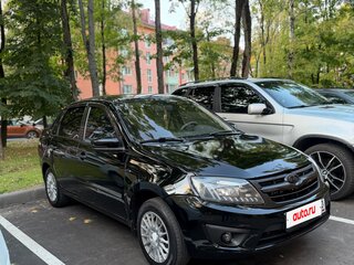 2013 Lada (ВАЗ) Granta I, чёрный, 450000 рублей, вид 1