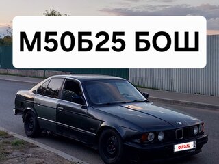 1990 BMW 5 серии 520i III (E34), чёрный, 200000 рублей, вид 1