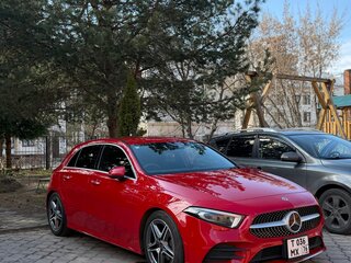 2019 Mercedes-Benz A-Класс 180 IV (W177), красный, 1890000 рублей, вид 4