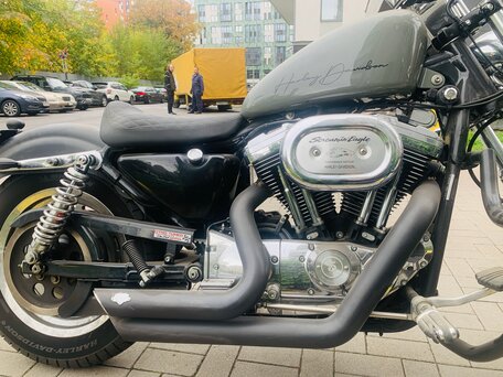 2002 Harley-Davidson Sportster 1200, серый, 890000 рублей, вид 3