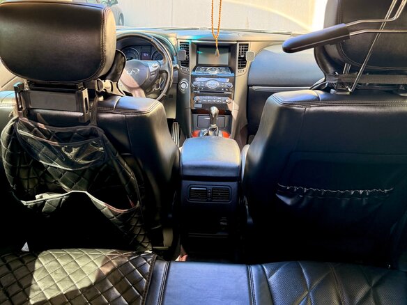 2015 Infiniti QX70, серый, 3200000 рублей - вид 7