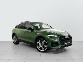 2021 Audi Q5 Sportback 45 TFSI I (FY), зелёный, 4550000 рублей, вид 3
