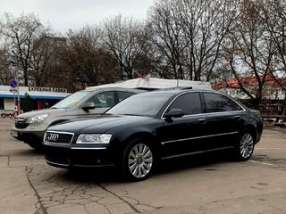 2003 Audi A8 Long II (D3), чёрный, 880000 рублей, вид 1