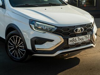 2023 Lada (ВАЗ) Vesta SW Cross I Рестайлинг (NG), белый, 1360000 рублей, вид 4